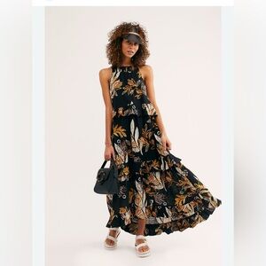 FREE PEOPLE Anita printed maxi dress